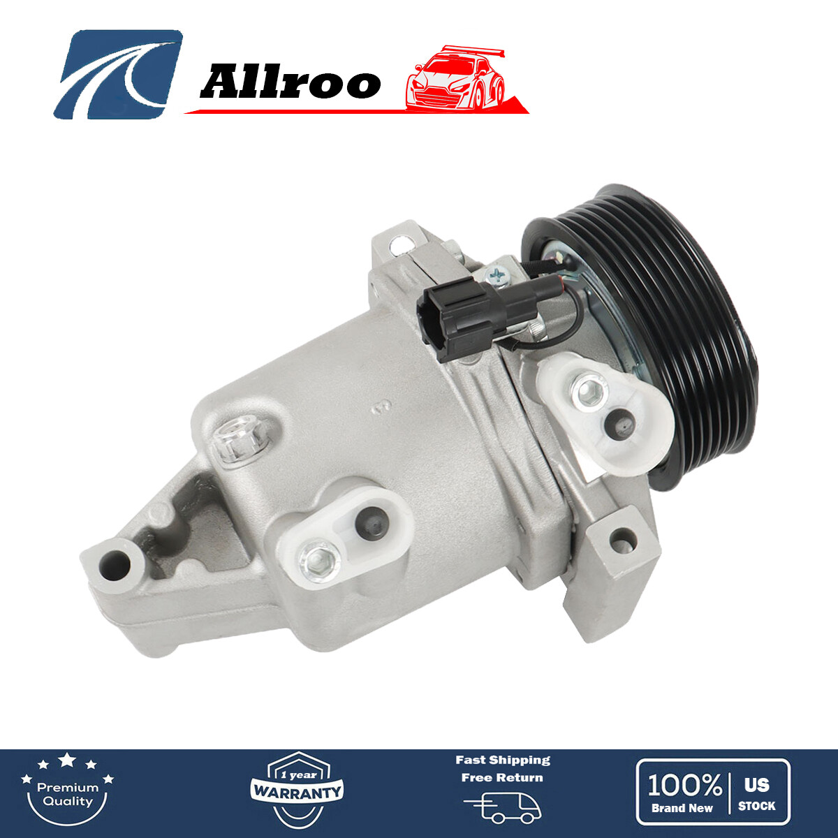 Fit For 2012 2013-2019 Nissan Versa1.6L L4 AC Compressor EG892 926001HC2B