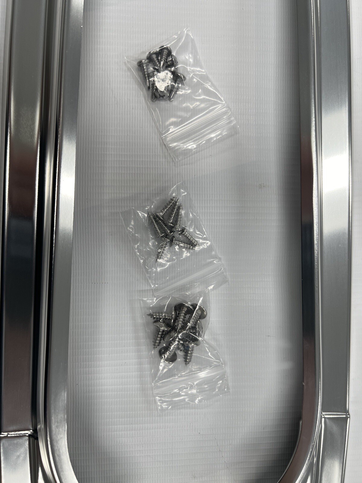 1973-1977 CHEVROLET GMC C10 C20 C30 G10 DOOR SILL TRIM KIT 4 PIECES NEW