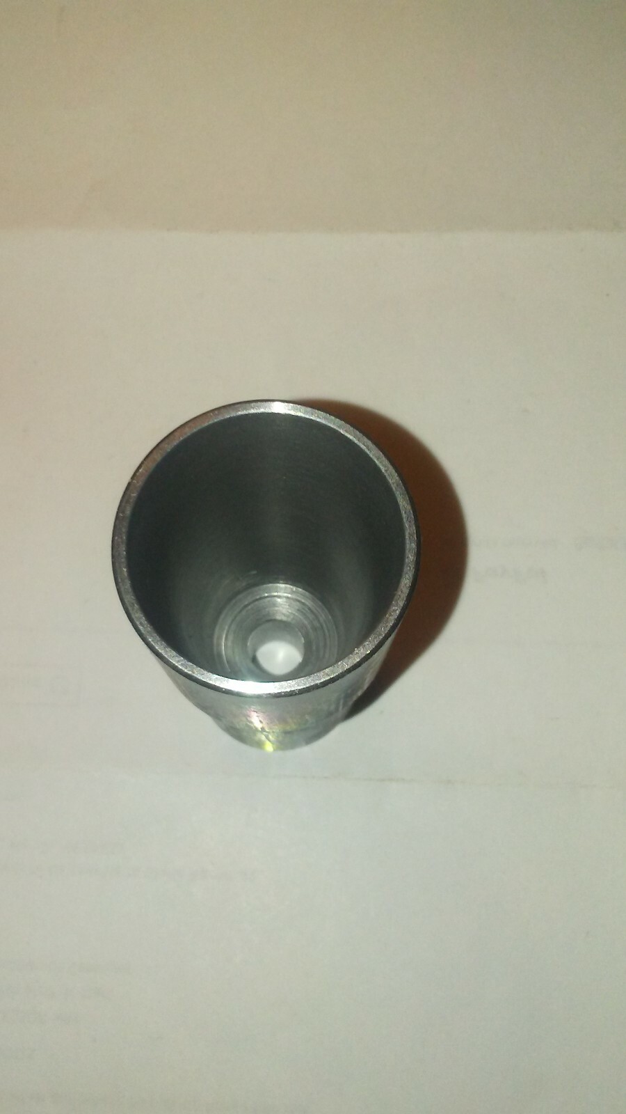 Crank shaft Adapter Taper to 1 1/8" In. 1/4 key Briggs & Stratton Vanguard 37hp