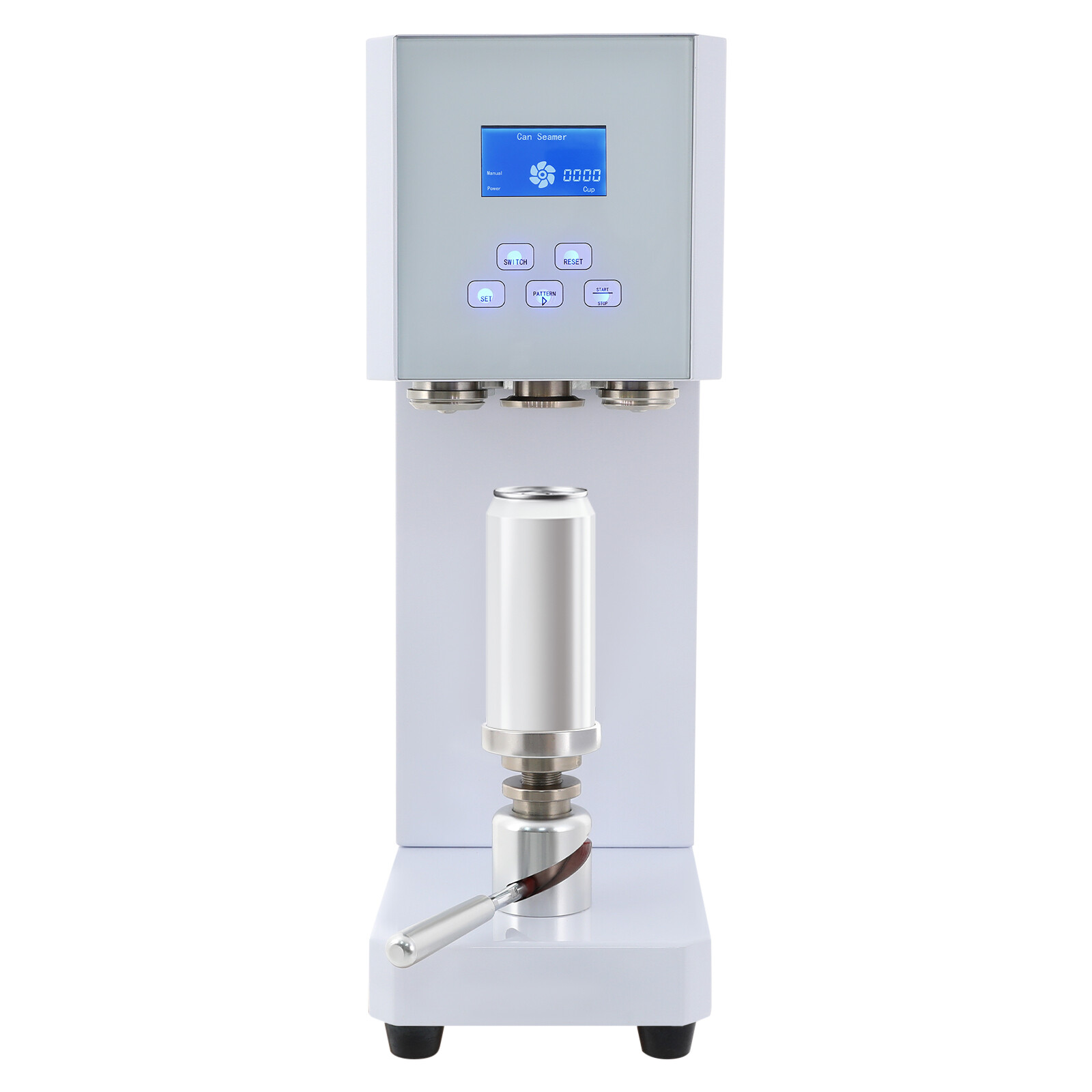 370W Automatic Can Sealing Machine Electric Cup Sealer Machine with Counter 110V