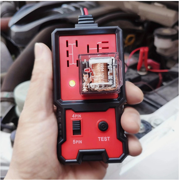 New Automotive Electronic Relay Car Relay Tester -4/5Pin 12V Car Diagnostic Tool