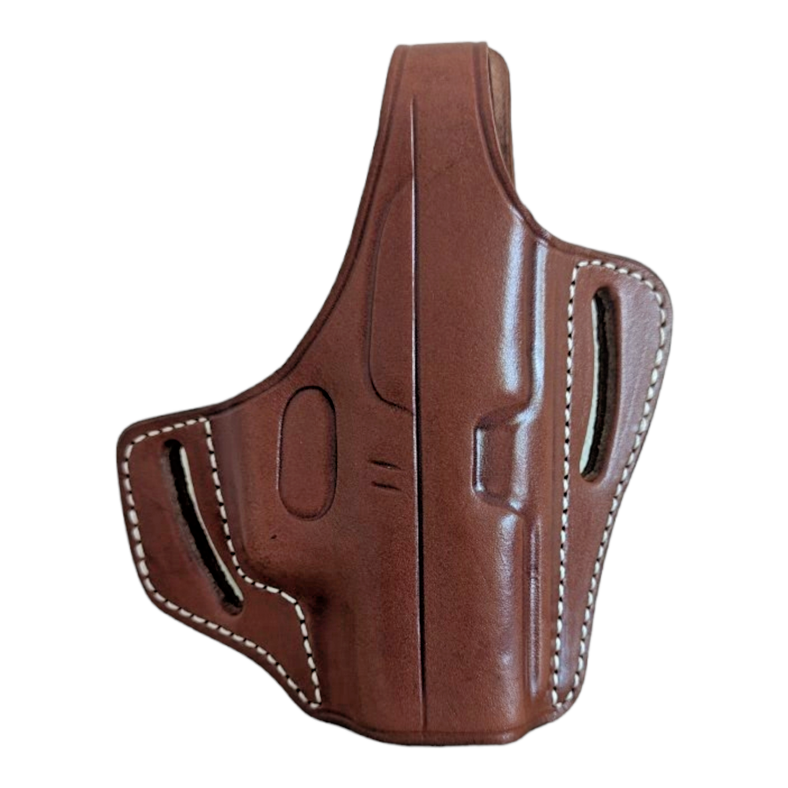 Fits GLOCK 43 Concealed Carry OWB Thumb Break Leather Gun Holster