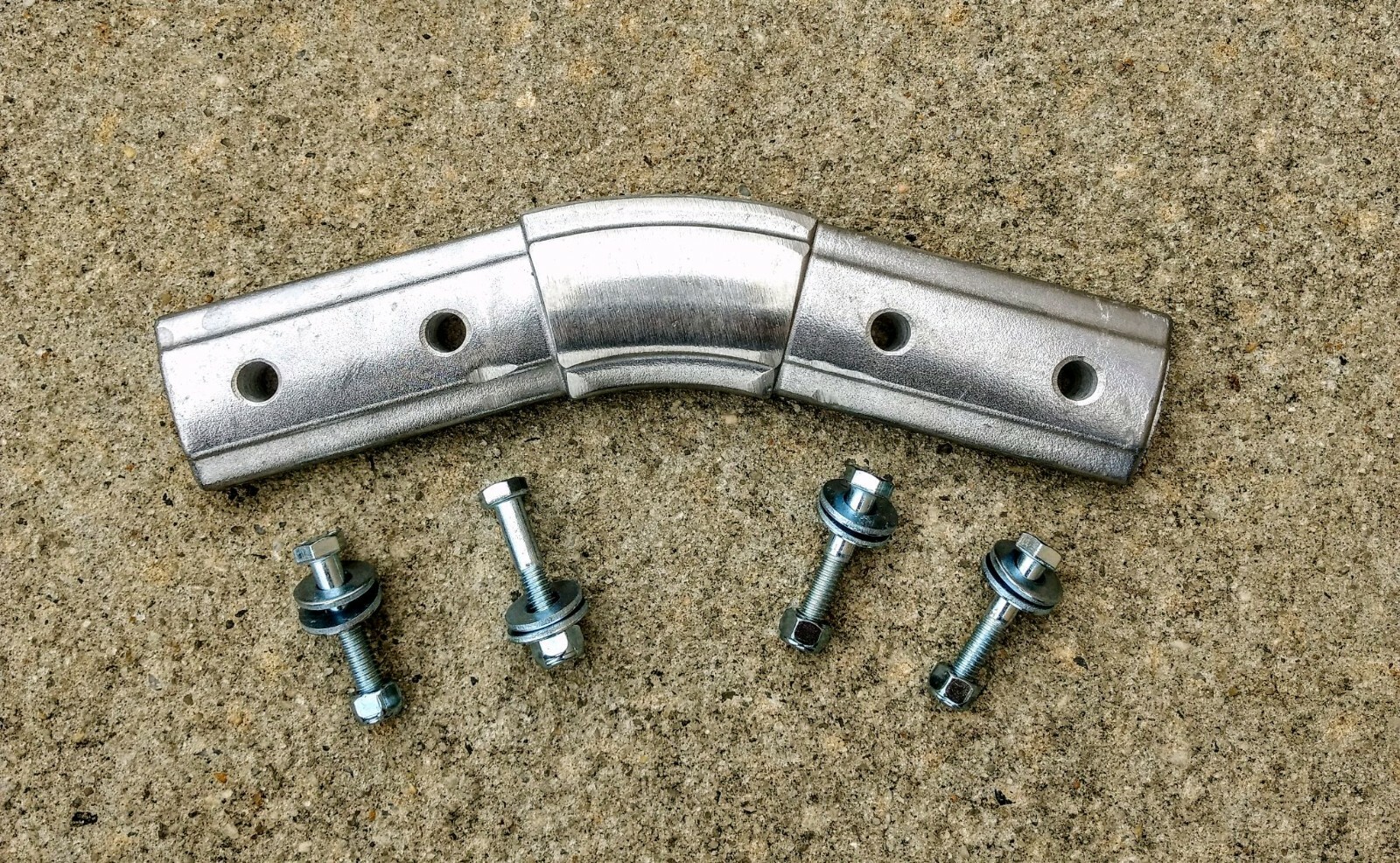 4 Spring Aluminum Dump Truck Tarp Arm Kit. Complete From Pin to Pin. Ships Free