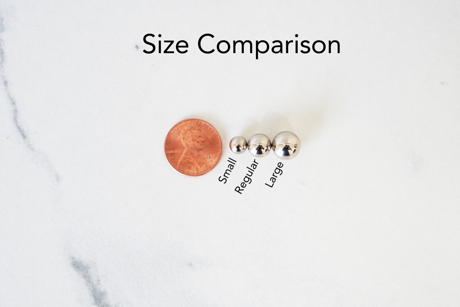 Non-Piercing Fake Nipple Ball Magnetic Barbell Stud Faux Piercing Body Jewelry