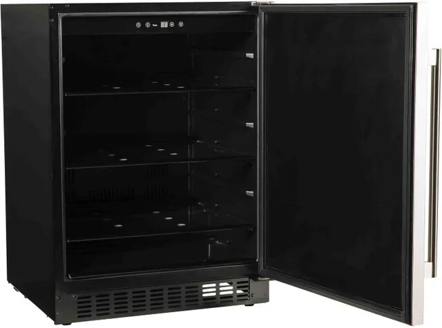 A124R-O 24 Inch Compact Refrigerator Panel Ready, Field Reversible Door