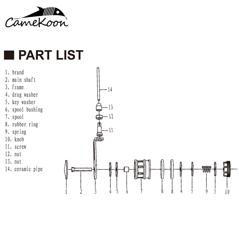 CAMEKOON Bobbin Knotter GT/PR Knotting Machine Fishing Line Winder Fishing Tool