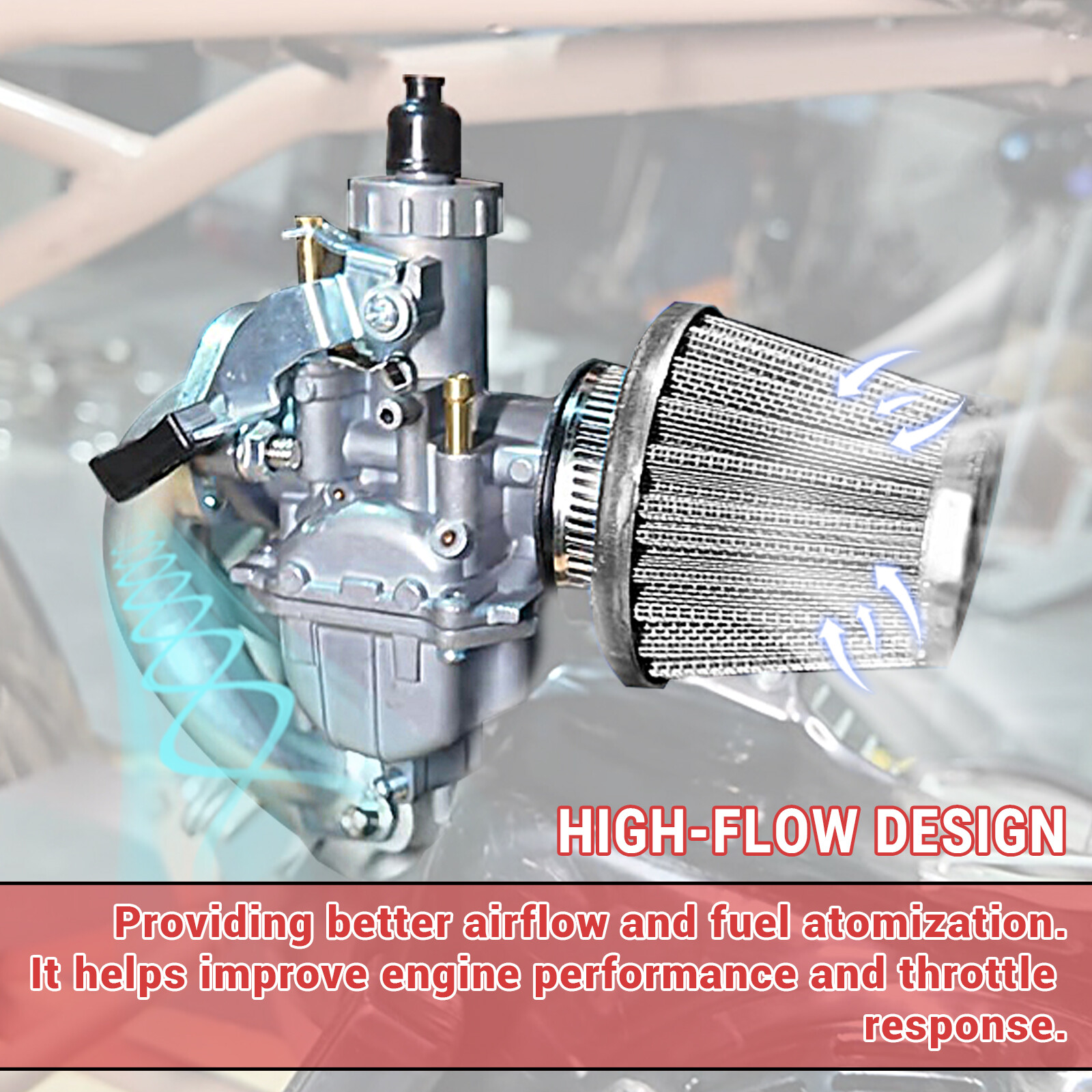 Racing Inverted Intake Pipe Inlet Manifold For Predator 212 Ghost 224cc KT196