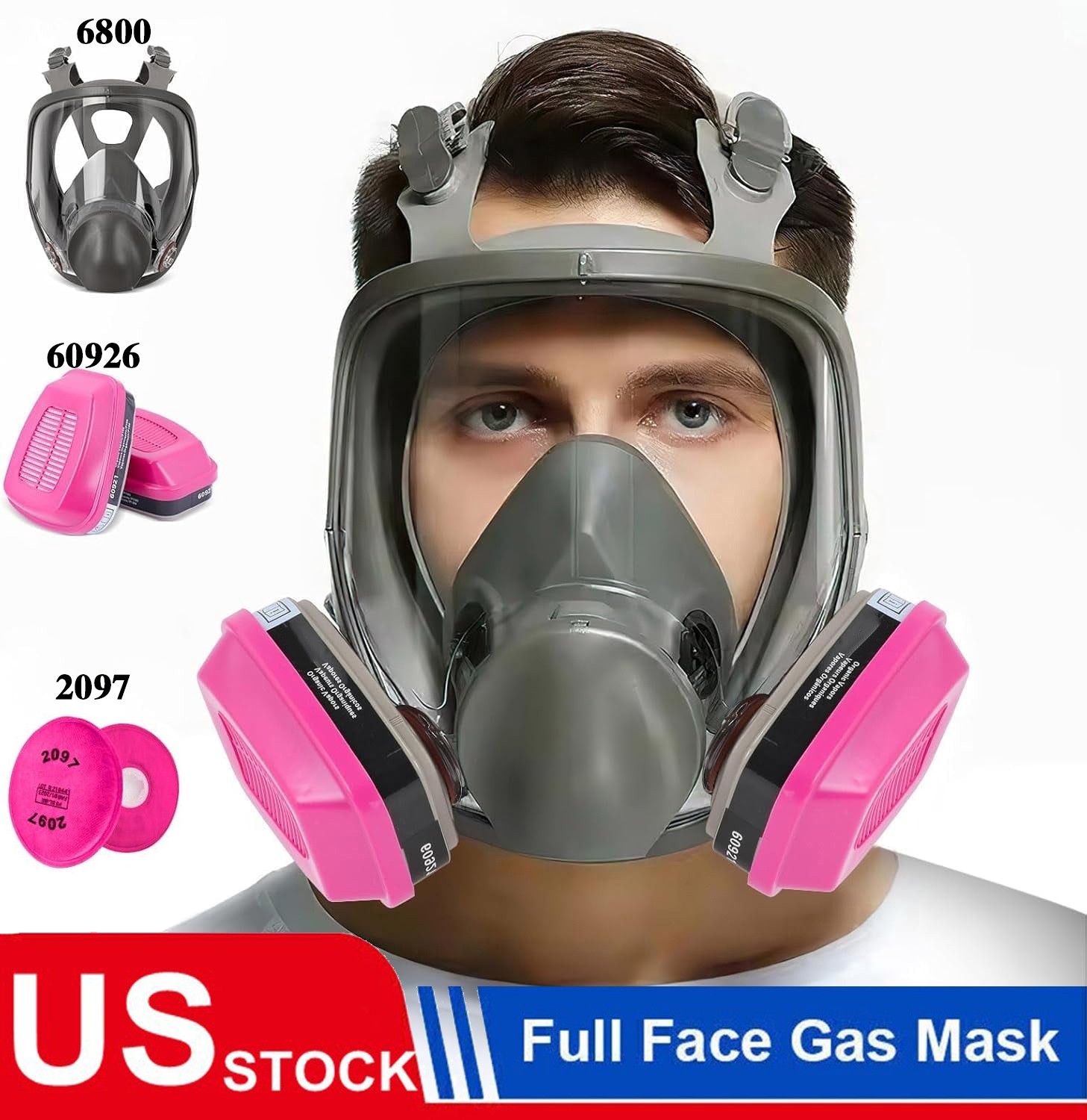 Gas Masks Survival Nuclear and Chemical, Gas Mask 60926 Activated Carbon Filter
