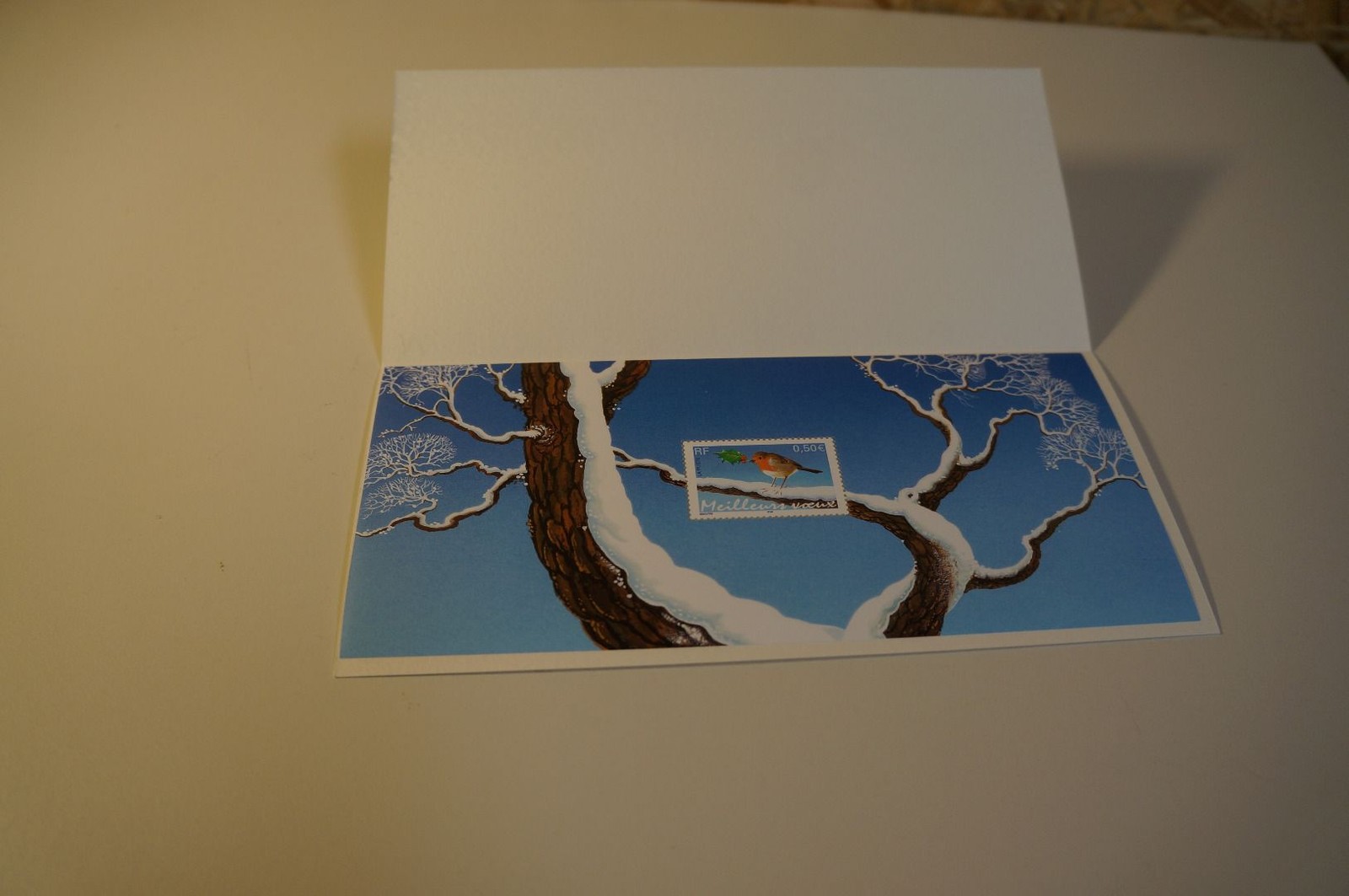 France Block 35 Robins MNH (27477)