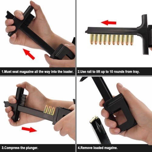 Universal Magazine Speed Loader Hunt Gun Ruger Colt US 7.62x39 5.56x45 .223
