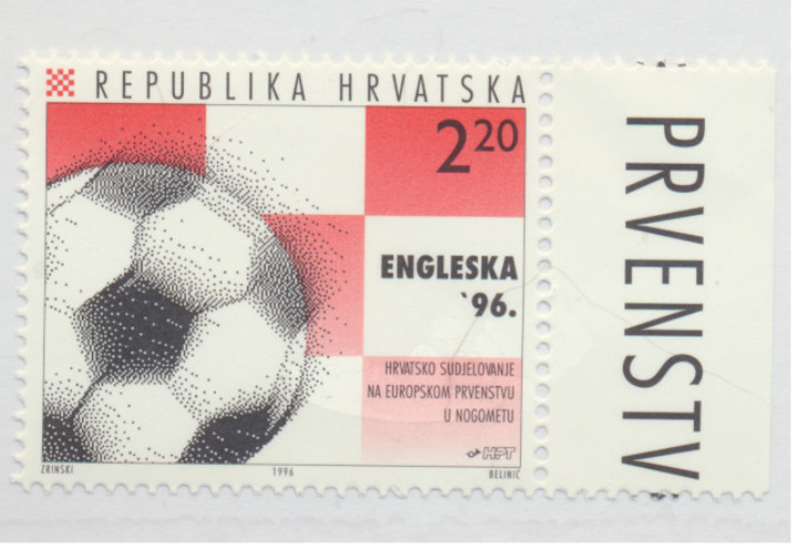 Croatia Stamp Scott #302, Mint Never Hinged