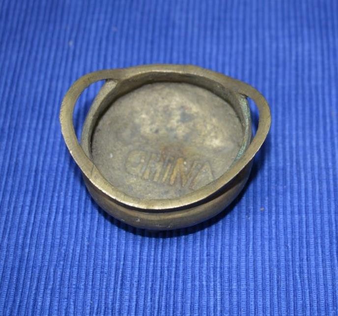 Vintage Chinese Bronze Censer Tripod Incense Burner