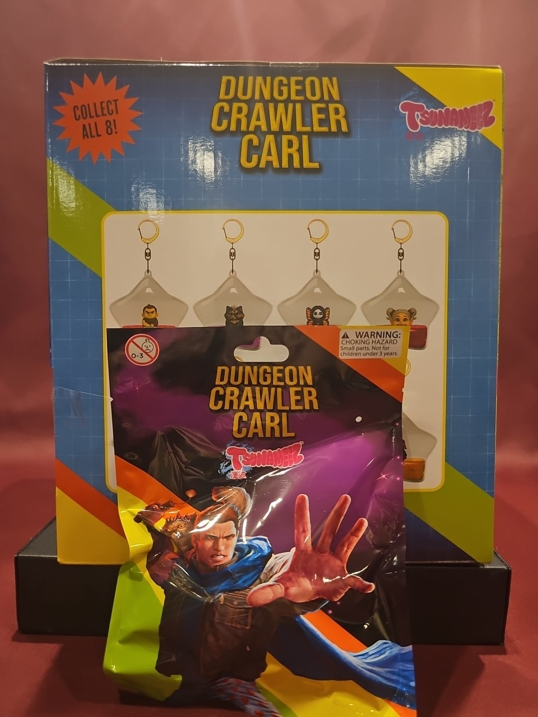Dungeon Crawler Carl DCC Tsunameez Keychain New Sealed Blind Bag Mystery!