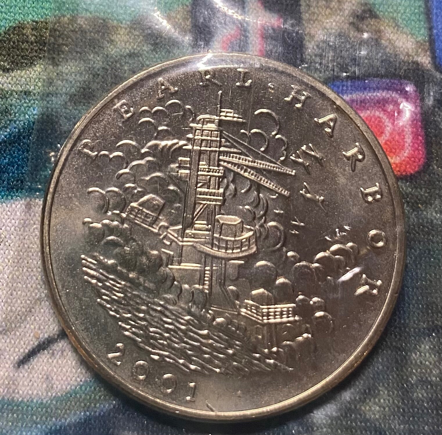 REPUBLIC OF LIBERIA 5 DOLLAR 2001 COIN 4 COINS