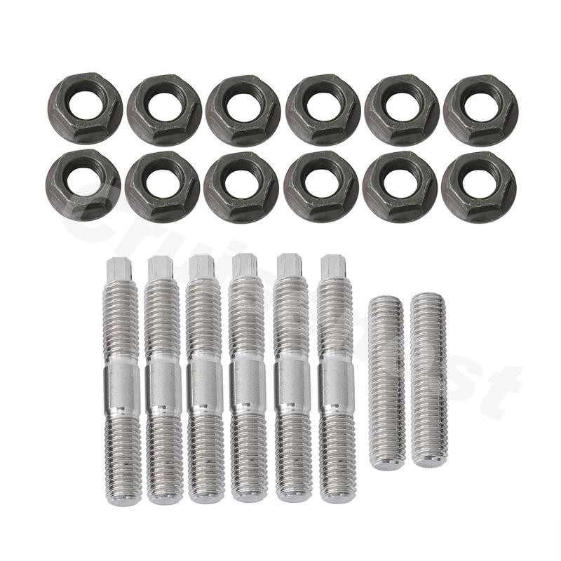 For Yamaha Blaster YFS200 1988-2006 Cylinder Top End Head Exhaust Stud Nuts Kit