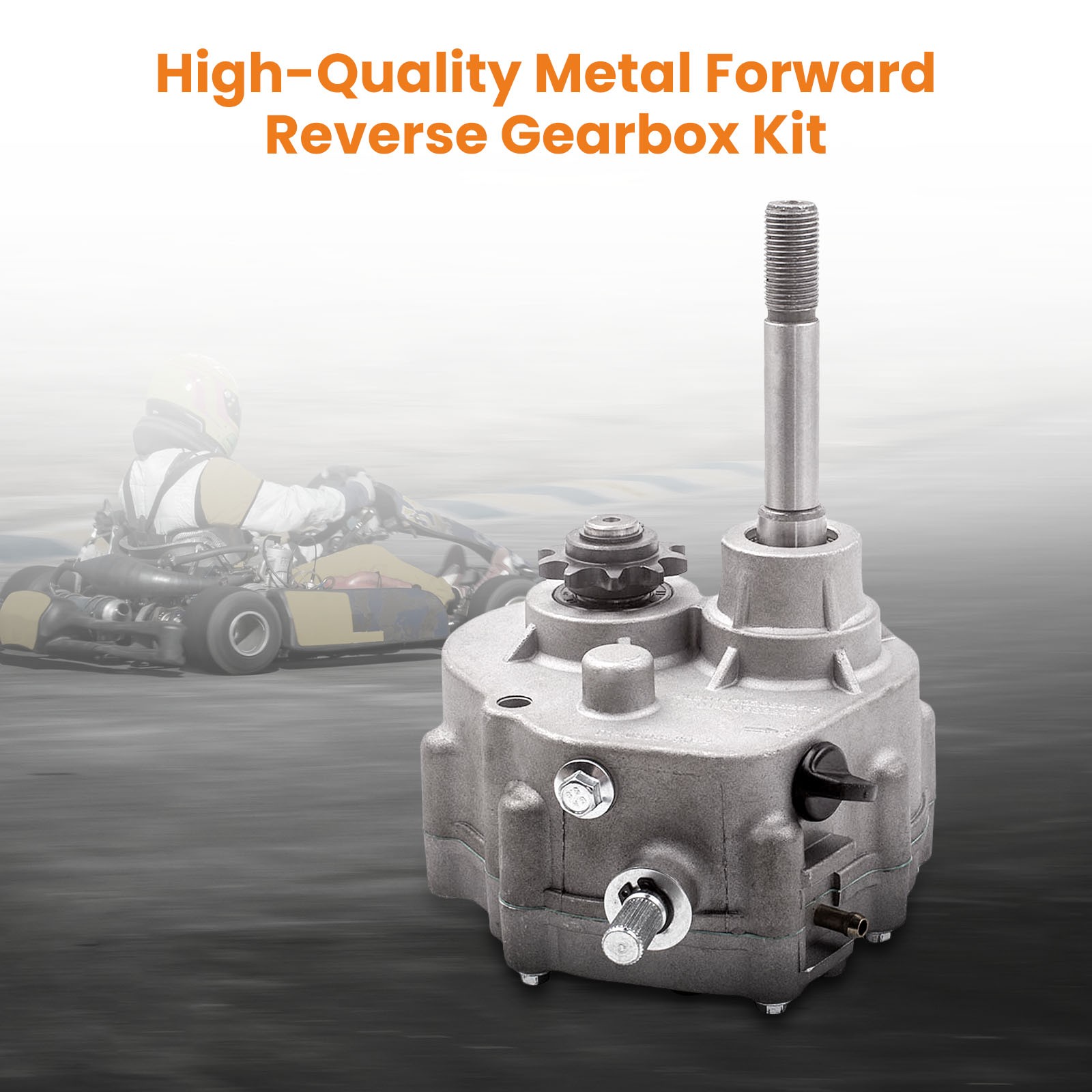 30 Series Torque Converter Go Kart Forward Reverse Gearbox Kit -13HP Engine Set