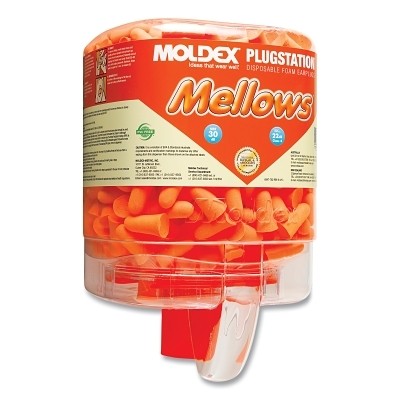 PlugStation® Earplug Dispenser, Disposable Plastic Bottle, Foam Earplugs,