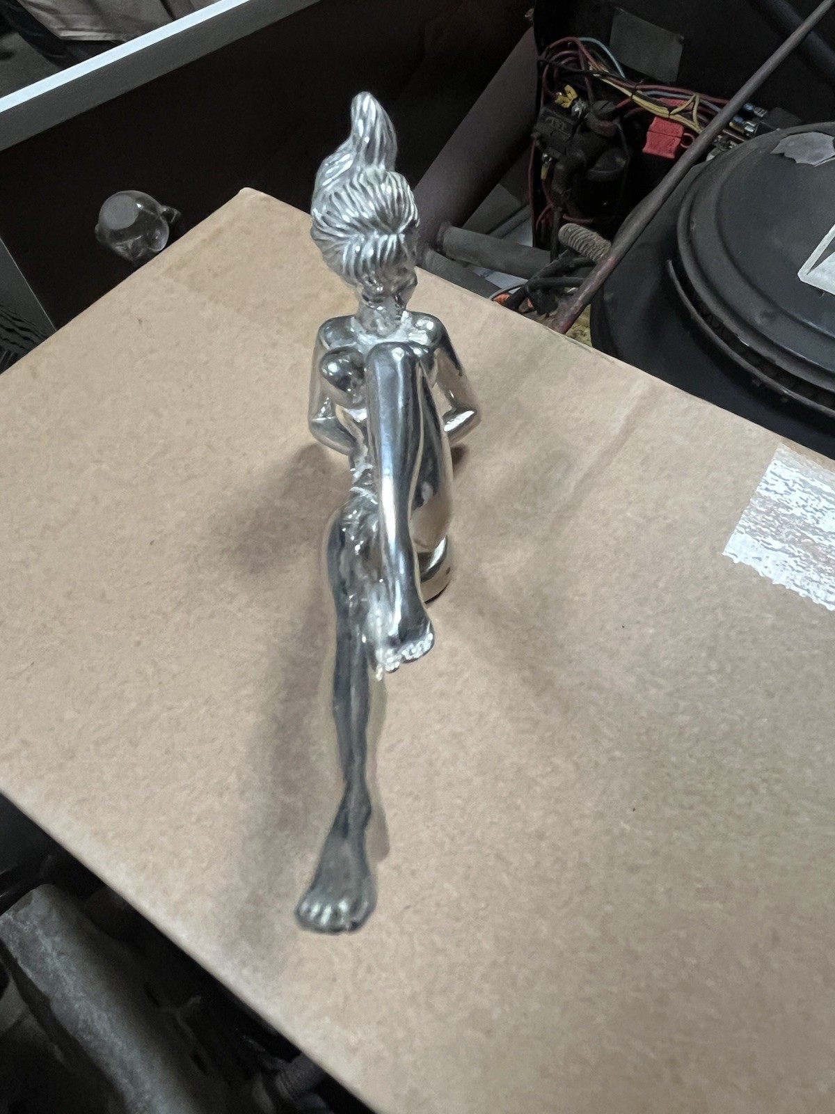 rare sexy Girl Stripper Great For ratrod car hood ornament ￼ motorcycle fender