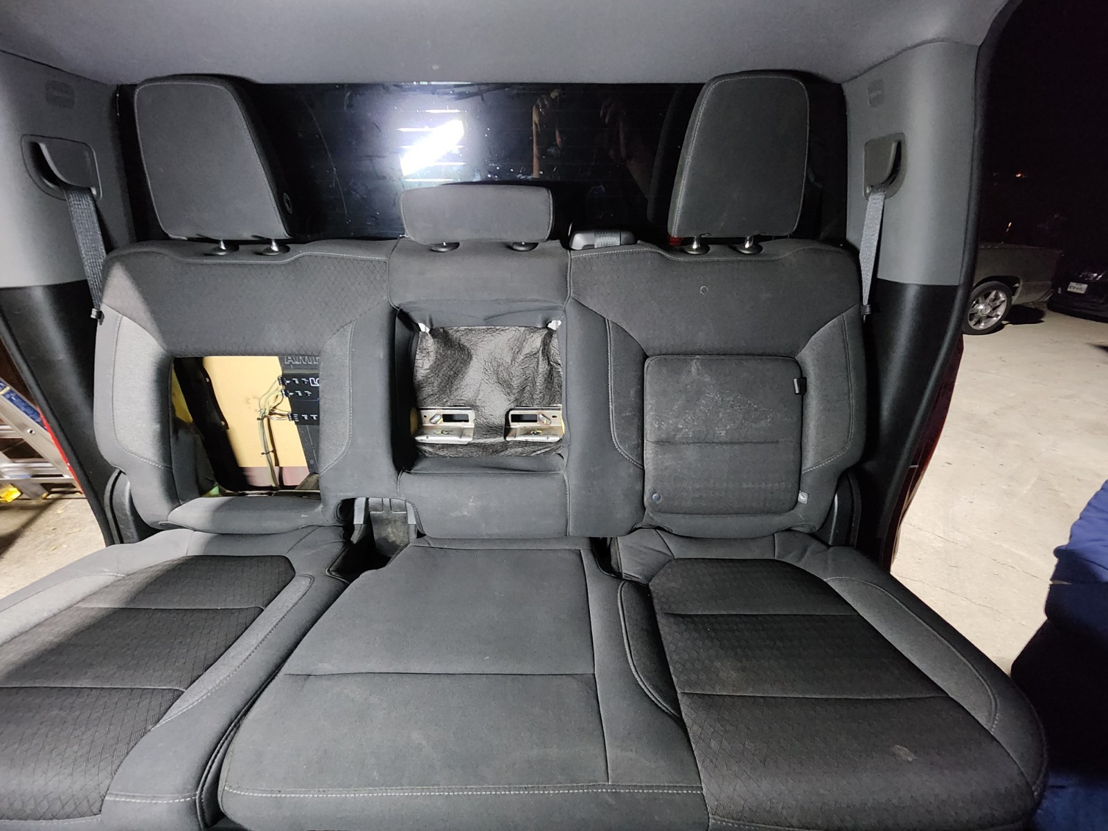 2019-2025 Chevy Silverado GMC Sierra w Cargo Bins Rear Seat Lift Kit 2" inch