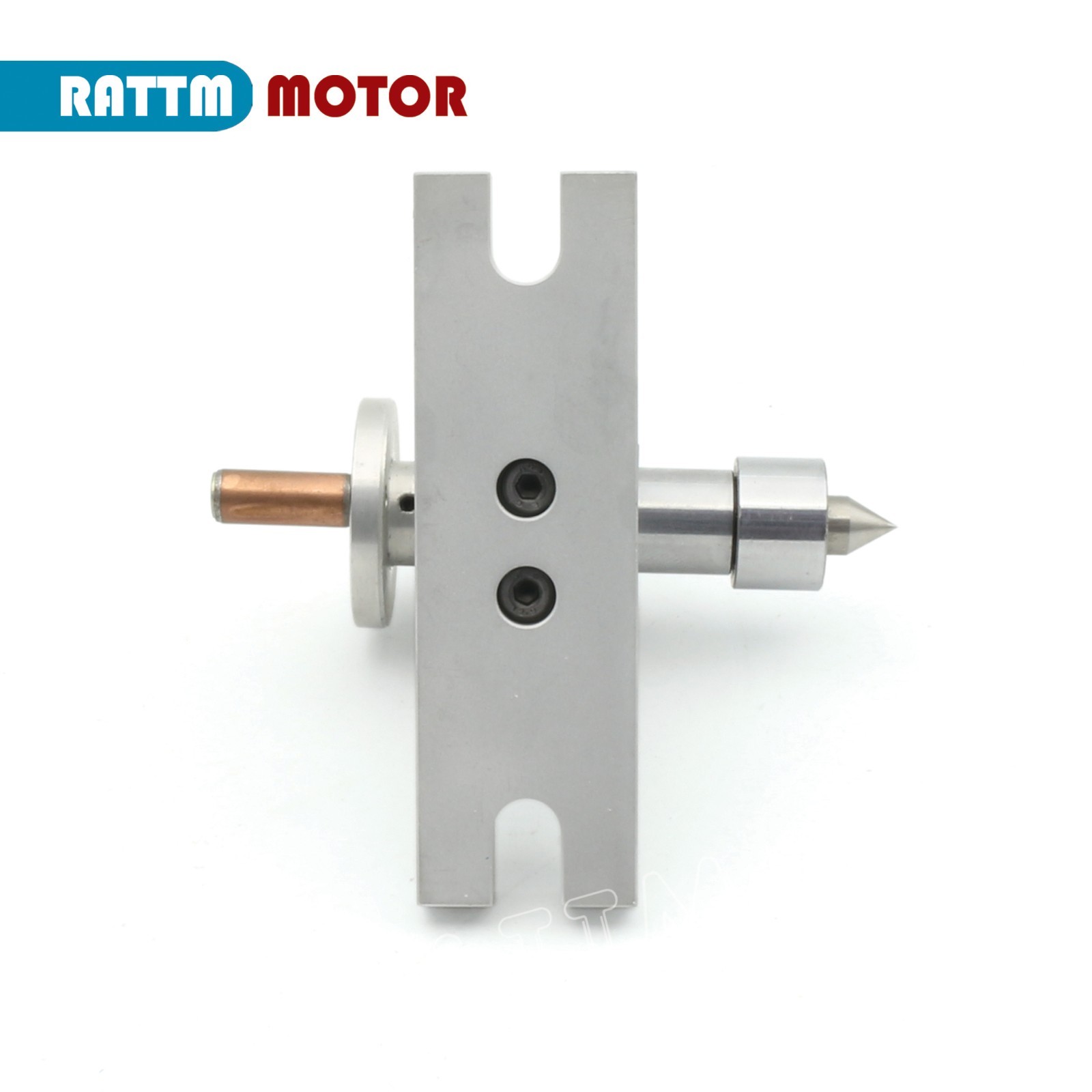 【US】 CNC Router Rotary Table 4:1 Rotation 4th Axis 3 Jaw 65mm Chuck w/ Tailstock