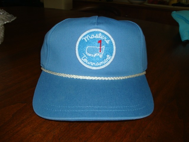 NWT MASTERS Rope HAT w Patch Logo AUGUSTA NATIONAL Golf Club  American Needle