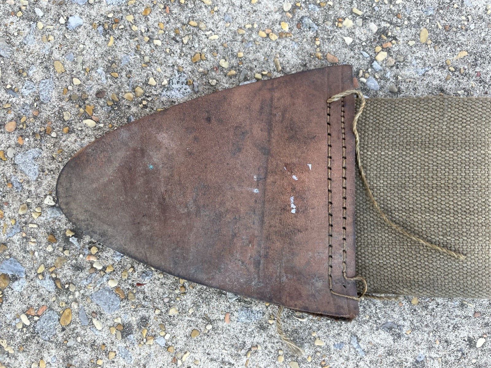 New Surplus WW1 US Knife Sheath Bolo Scabbard Blade No Insert Unfinished Look