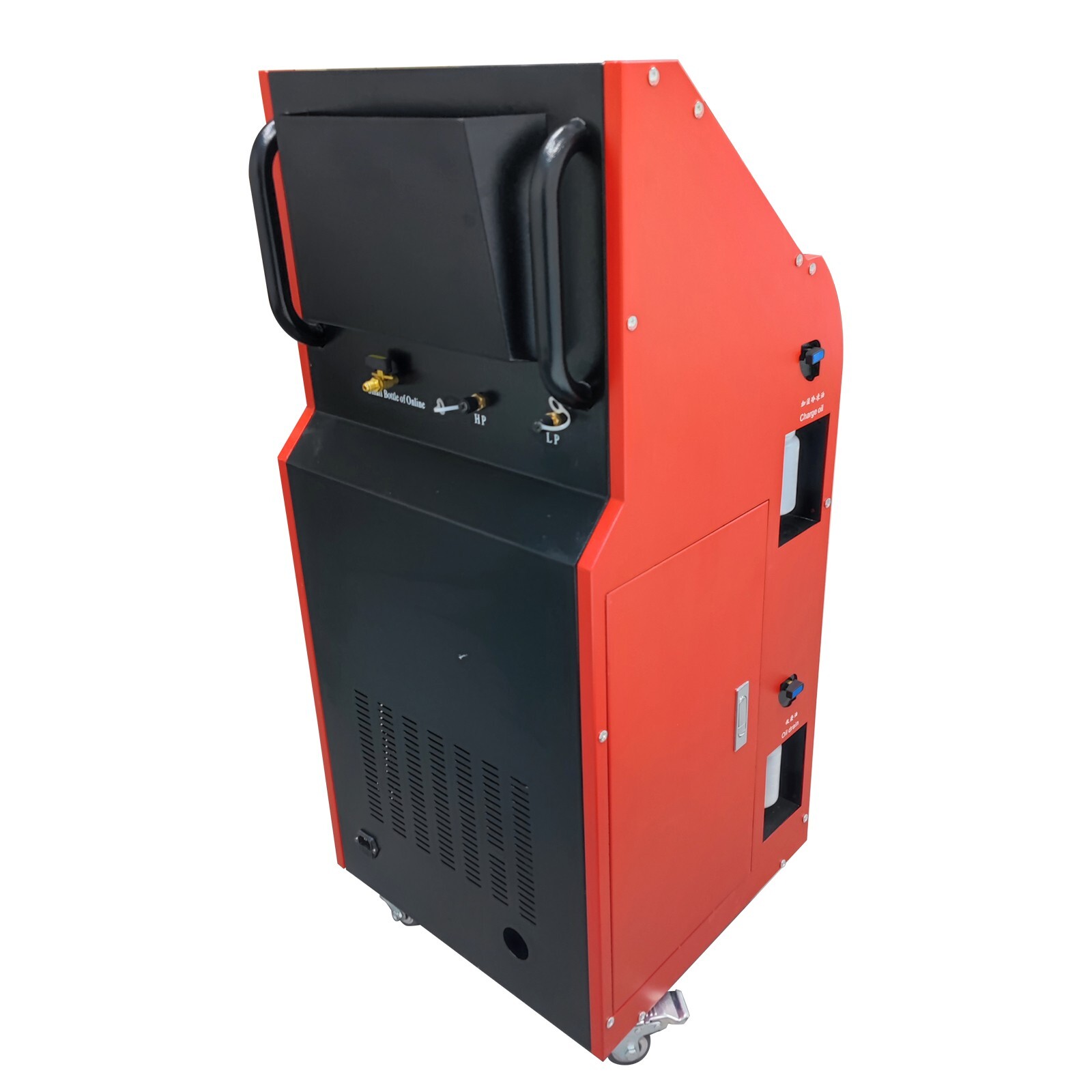 110V Car A/C Refrigerant Filling Machine Fault Detection Automatic Oil Filling