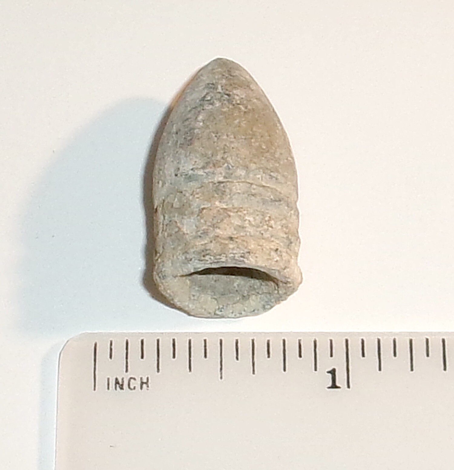 Civil War Bullet Battle of Fredericksburg, Wood Chest, Information Card and COA