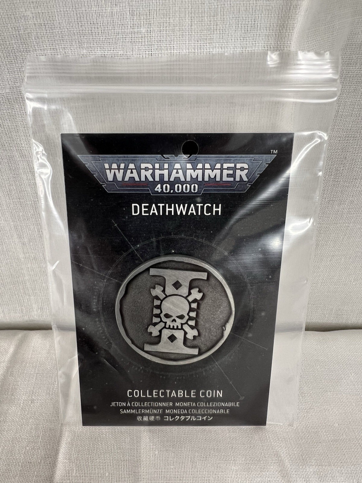 Deathwatch Collectable Coin - Warhammer - January 2026 - BNIB - OOP