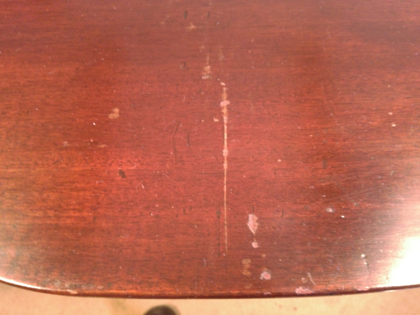 ANTIQUE 18th CENTURY MAHOGANY CARD TABLE ATTRIBUTED TO SAMUEL MCINTYRE~SALEM