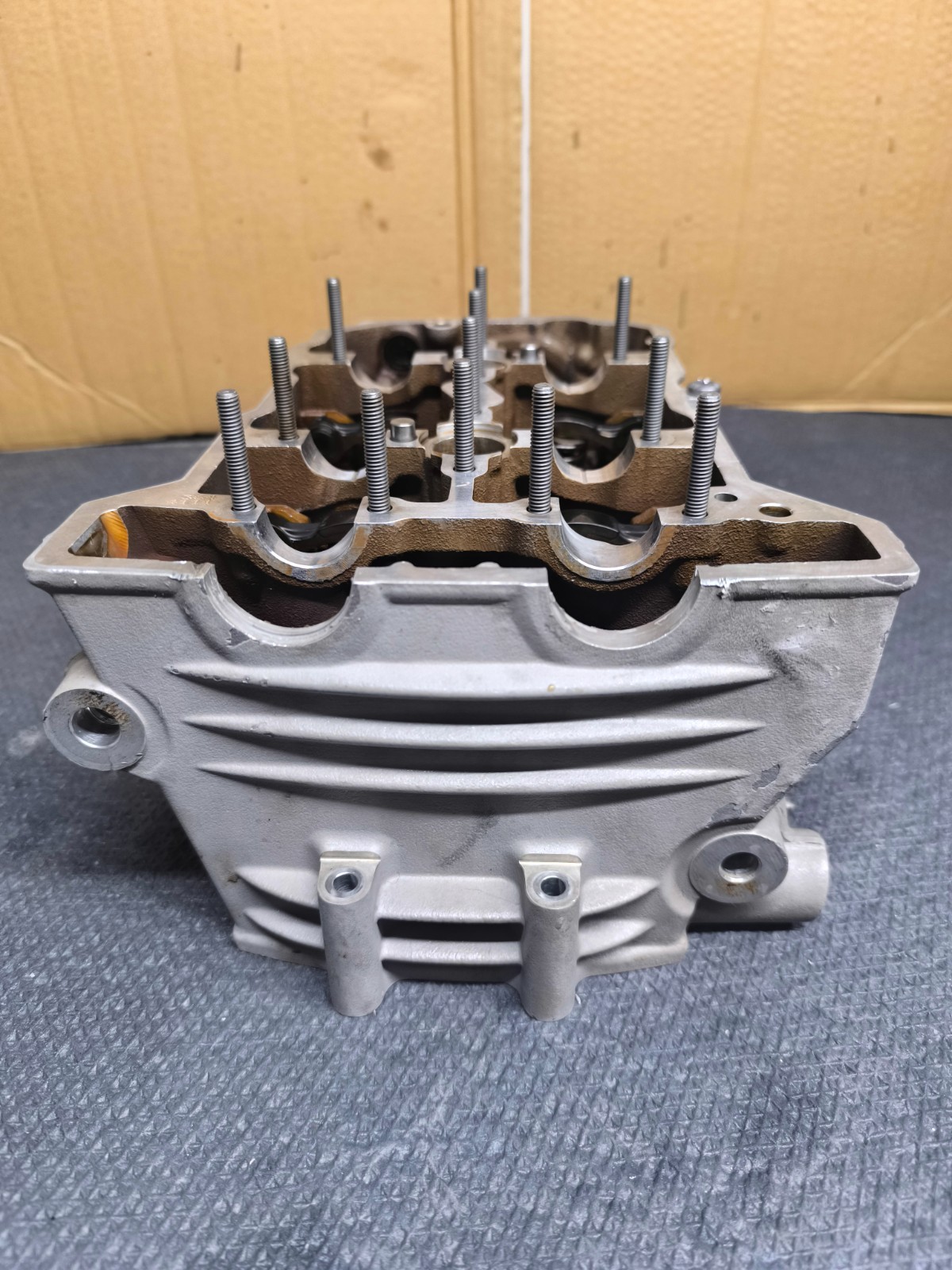 Husqvarna Nuda 900 Cylinder Head Complete BMW Rotax OEM 2 Bent Exhaust Valves