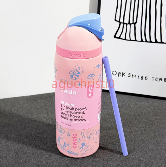 NEW Owala DSG Exclusive FreeSip Insulated Water Bottle Shot to  Heart -30OZ