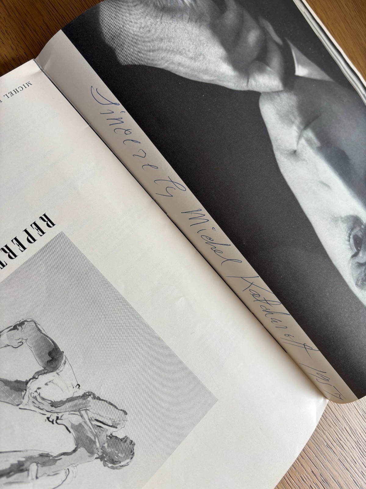 1956 program W/30 AUTOGRAPHS BALLET RUSSE DE MONTE CARLO NOVAK/CHOUTEAU/HOWARD