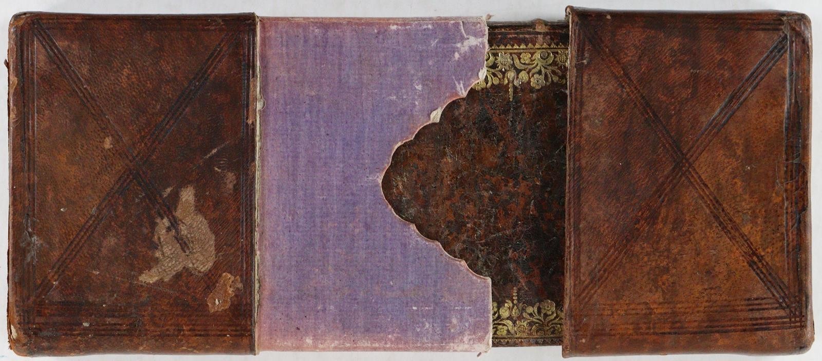 1790s MANUSCRIPT PRAYER BOOK in GERMAN antique 18th CENTURY w/ SLIPCASE