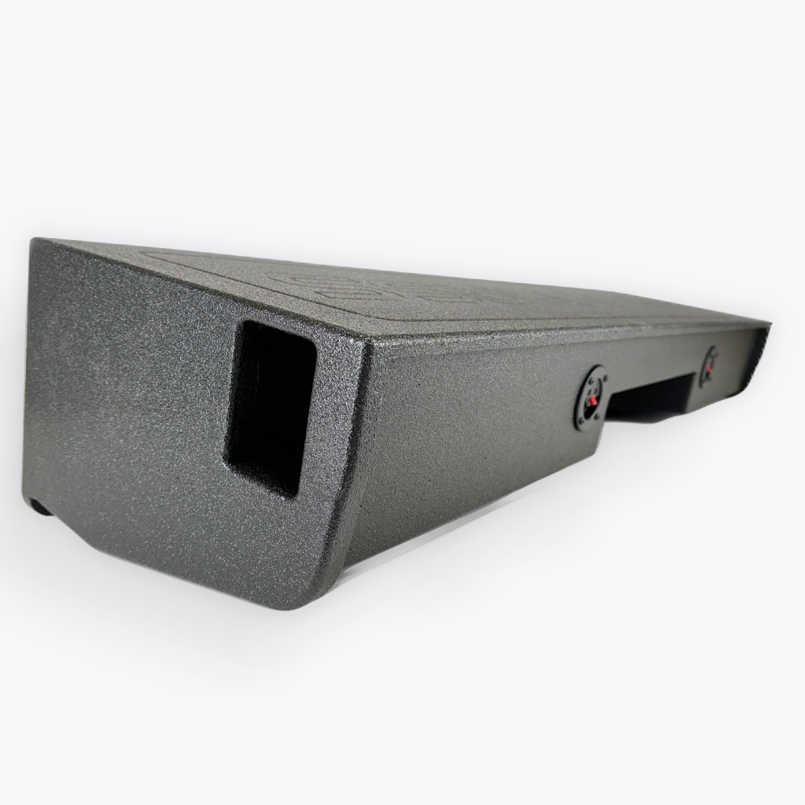 Sub Woofer Box Chevy Silverado 99-06 Ext Cab 2x8 Woofers Front Fire Ported