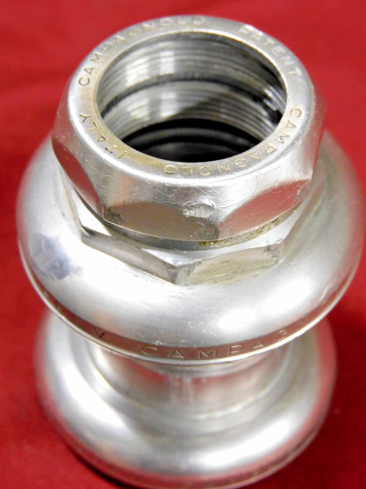 Used 1980's Campagnolo #4041 Super Record Alloy Road Headset English 1" x 24