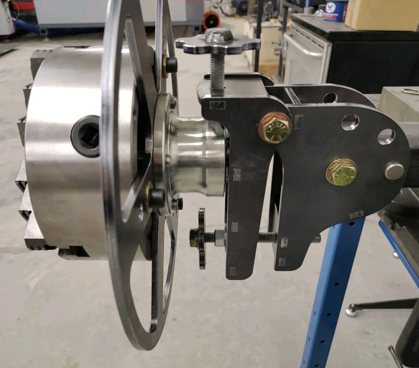 Roll Out Wheel Kit Pipe Welding Laser Cut Mark Graves Grinders