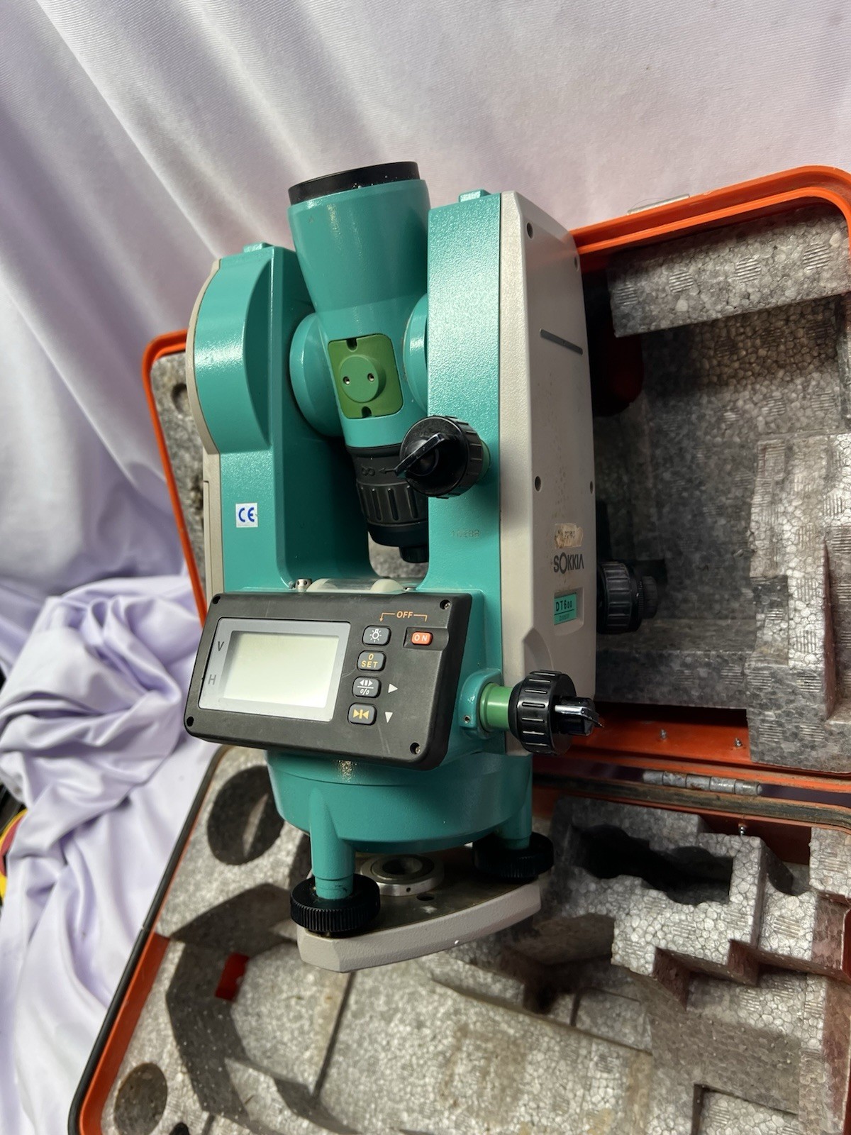 SOKKIA DT-600 Electronic Digital Theodolite Parts Or Repair READ NO POWER