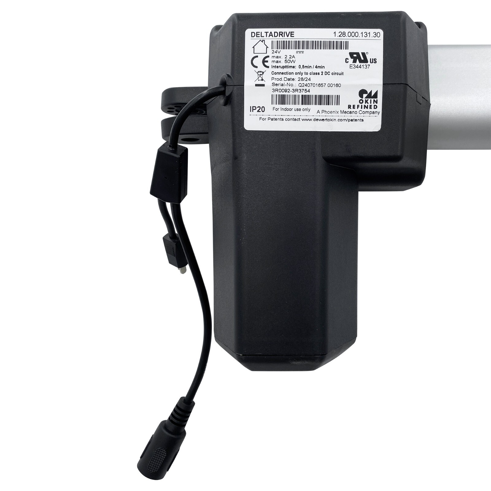 Okin Deltadrive Actuator Motor Kit 1.28.000.131.30 for Lift Chair Power Recliner