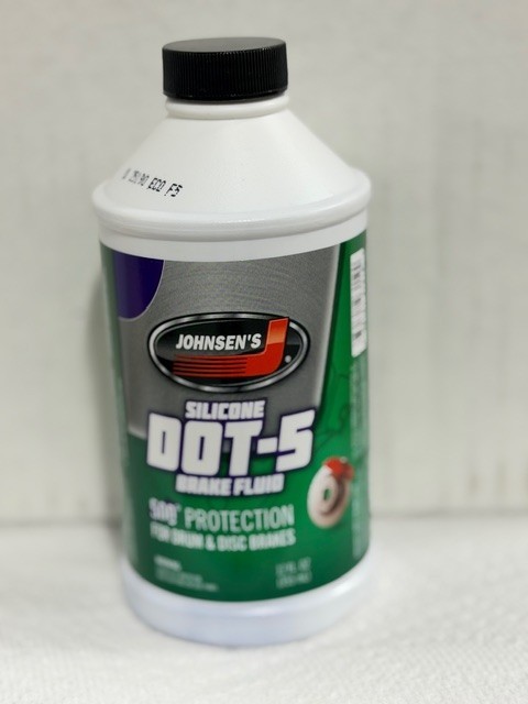New Johnsen's 7012-6 Silicone DOT-5 Brake Fluid - 12 oz. Free Shipping