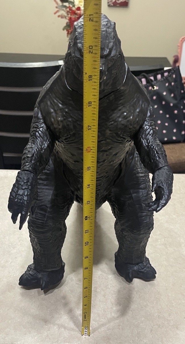 Toho Jakks Pacific 2014 Giant Size Godzilla 24" Figure - Missing Tip Of Tail
