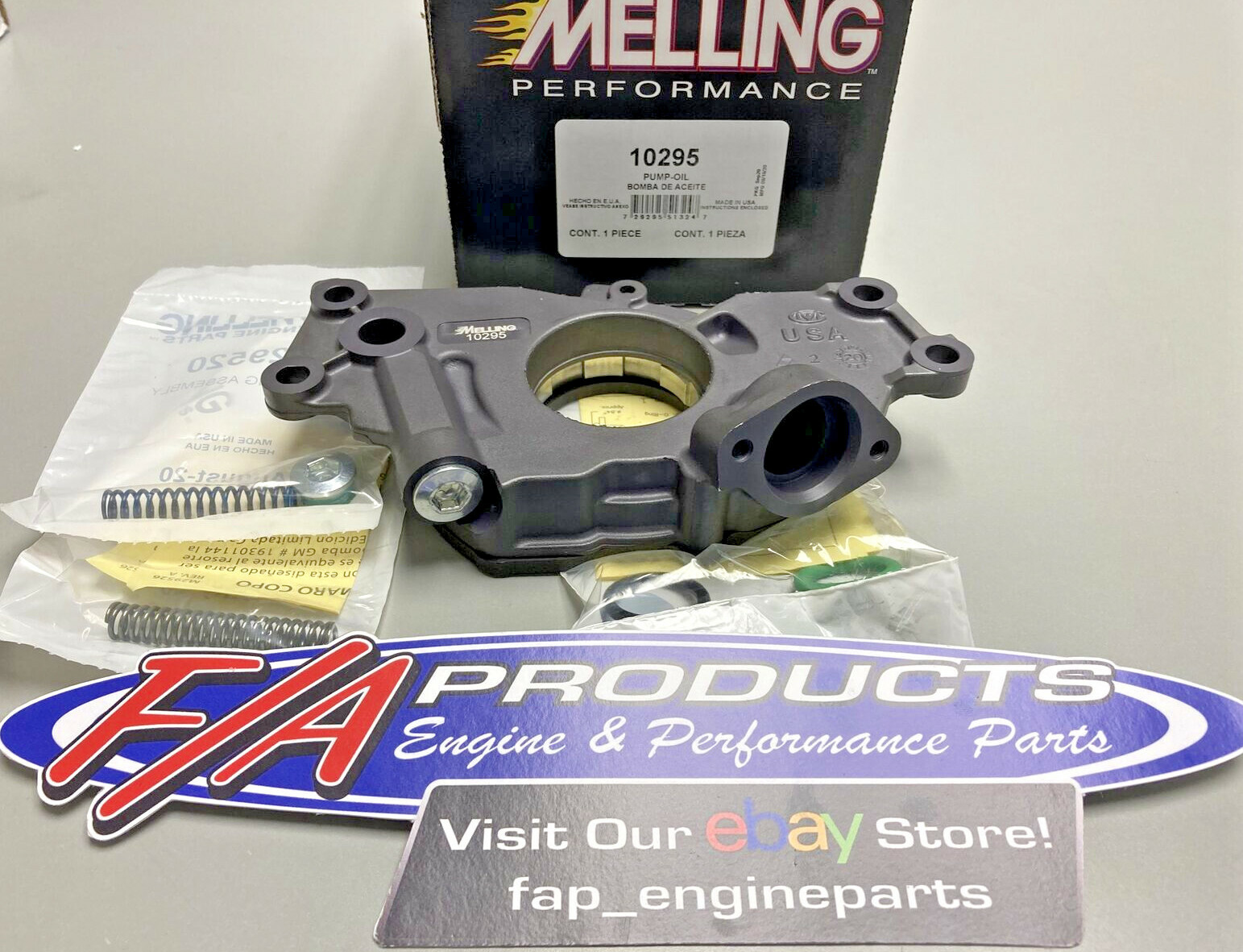 Melling M Select 10295 CHEVY LS LS1 LS2 LS3 High Pressure Performance Oil Pump