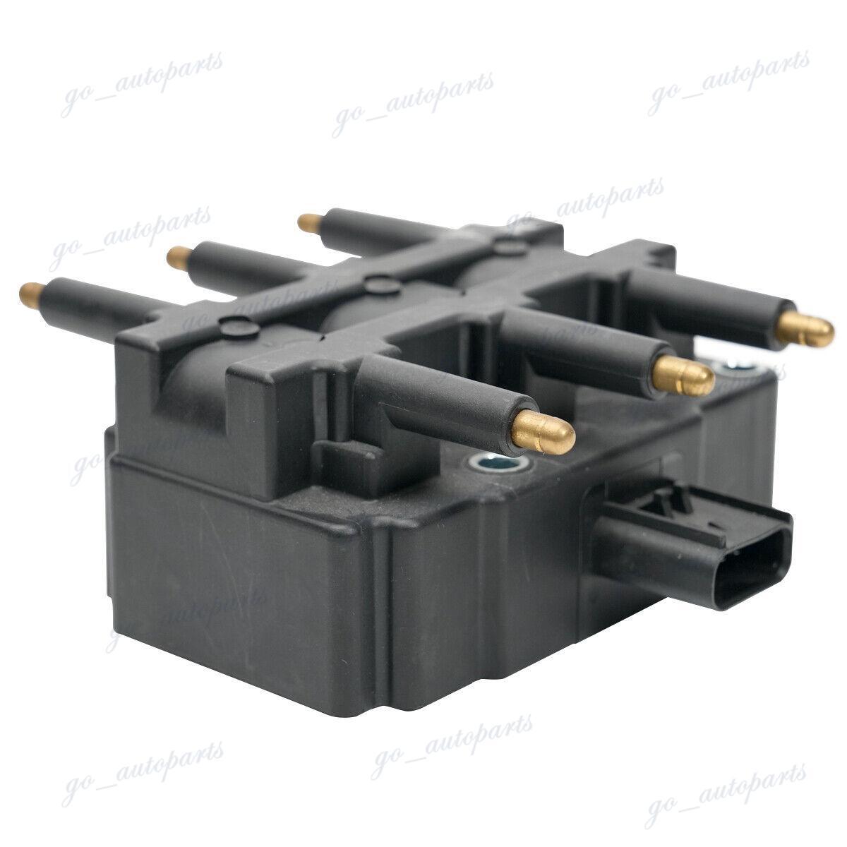 6X Spark Plugs + Wire Set & Coil Pack For Town & Country Grand Caravan 3.3L 3.8L