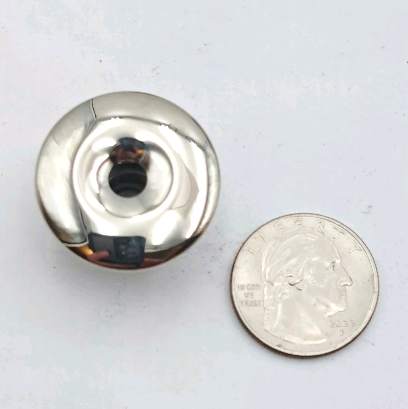 Reproduction Hoosier Cabinet Knobs Nickel Plated Drawer Door Pulls Hardware Pair