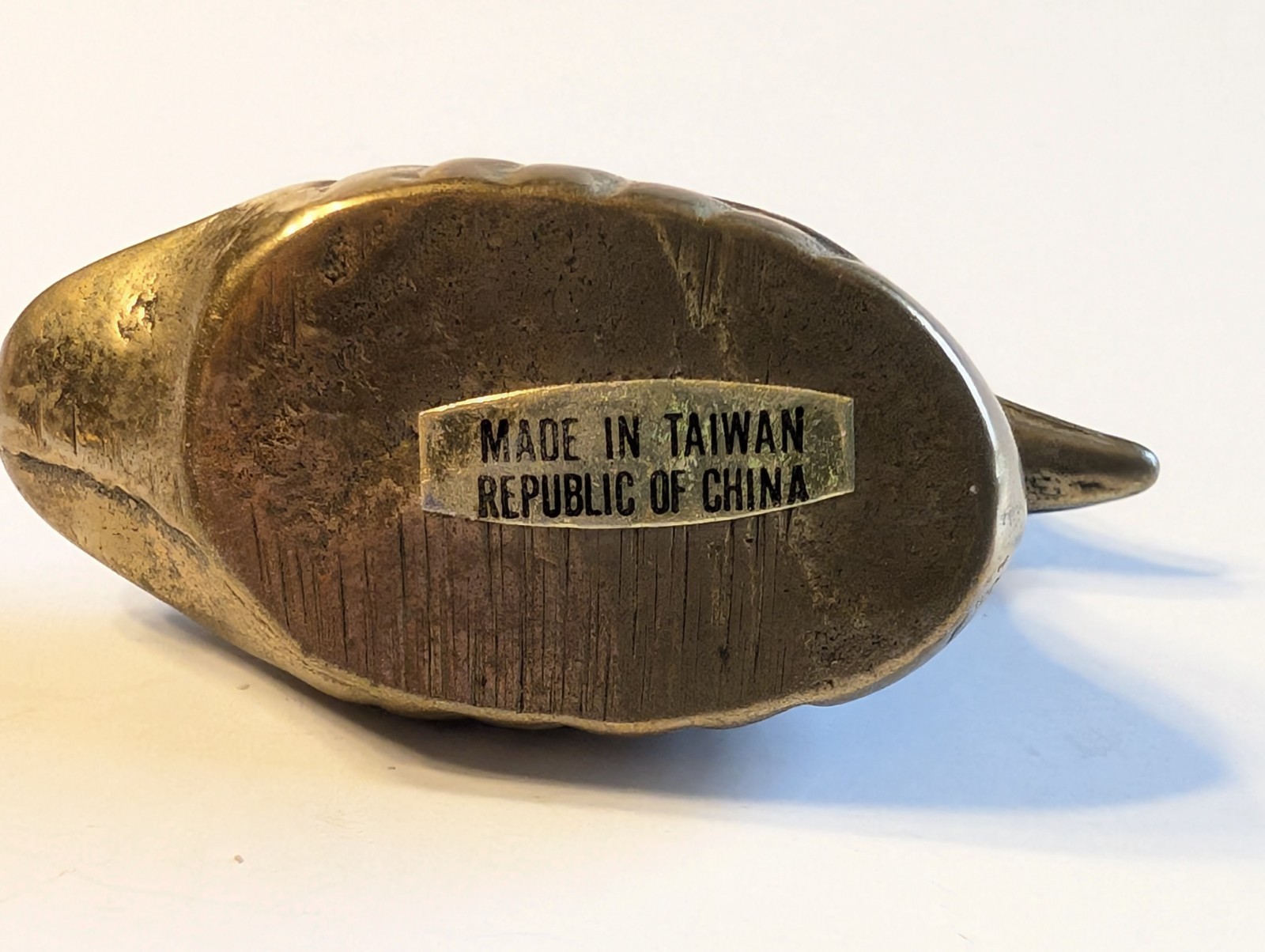 Vintage Miniature Brass Duck Paper Weights Collectibles Set of 3