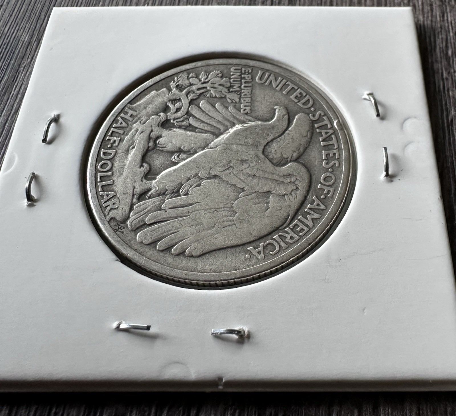 1939 P Walking Liberty Half Dollar - 90% Silver - Vintage Coin - *Edge Ding*