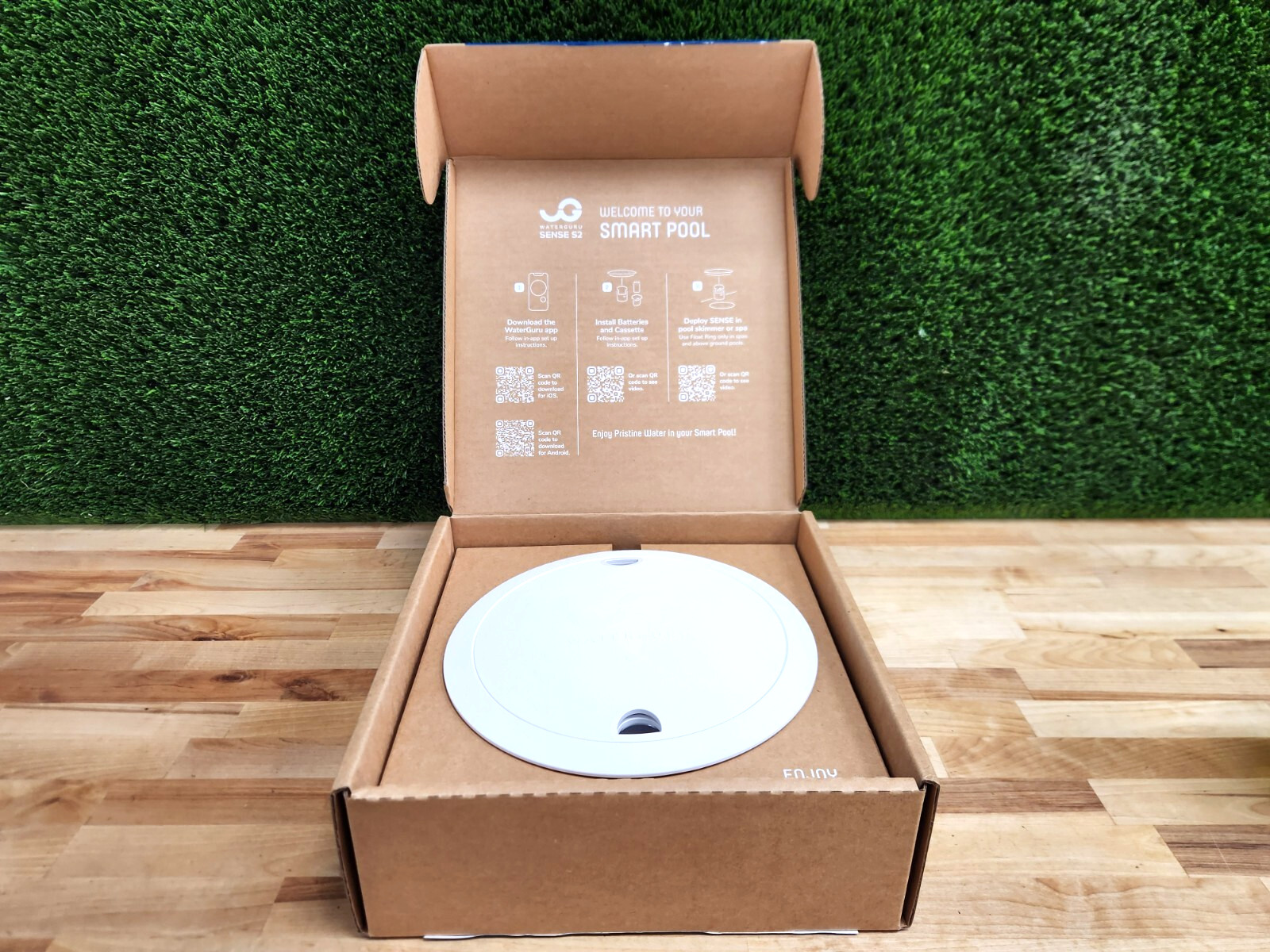 OPEN BOX Waterguru Sense 2 Chlorine & pH Monitoring for Pools & HotTubs