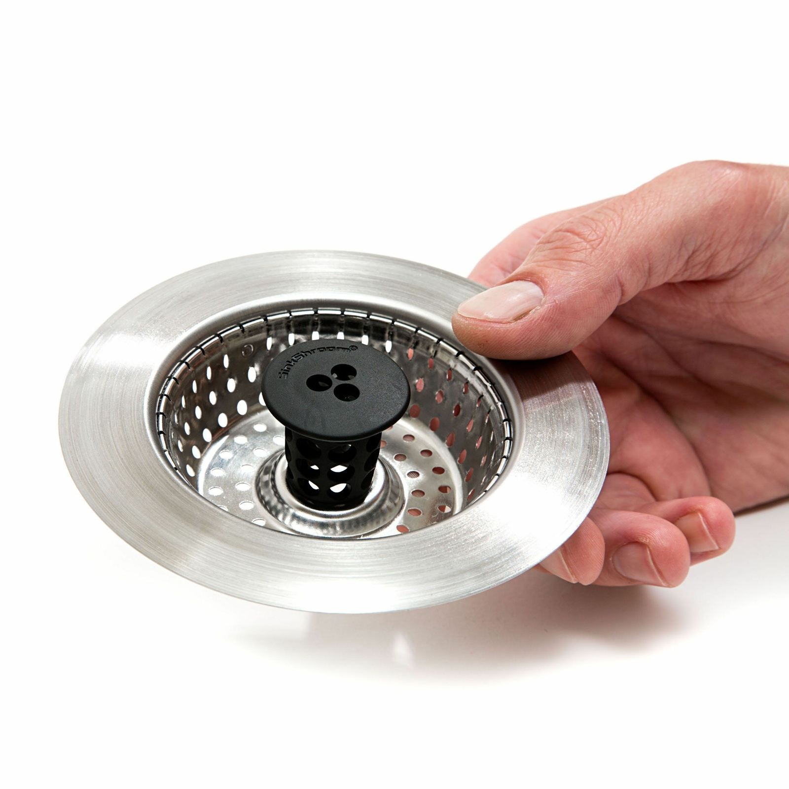 Kitchen SinkShroom® Revolutionary Strainer w/ Anti-Clog Technology by TubShroom