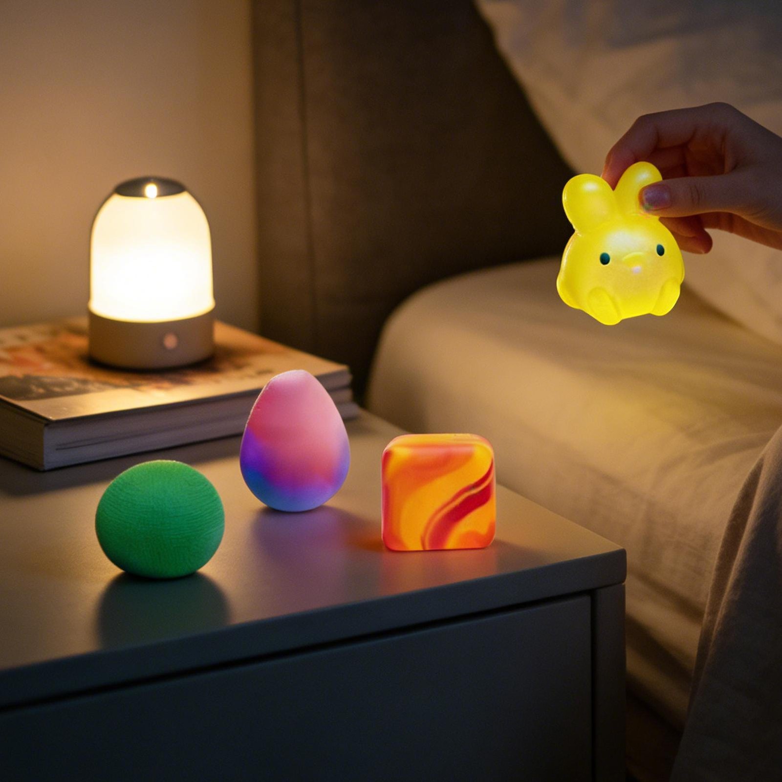 NeeDoh Golden Egg Hunt - Sensory Squeeze Toy Squishy Toy Set Easter Fidget Toy