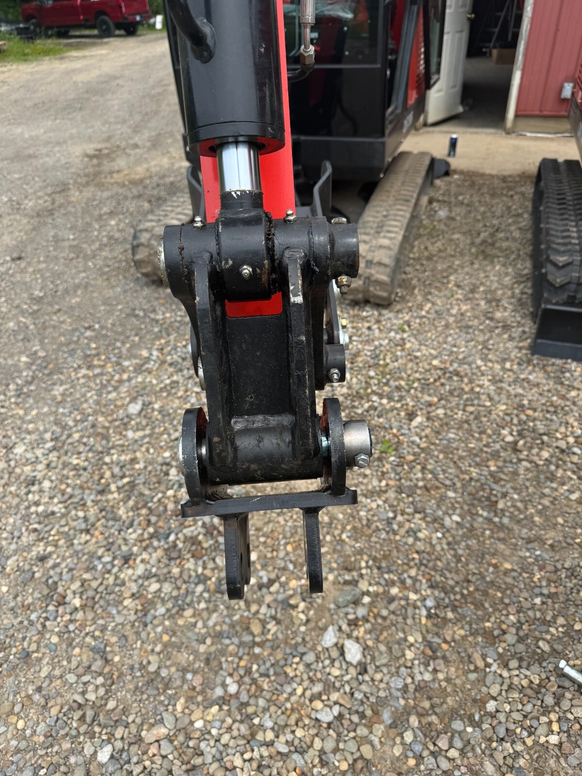 Adapter for AGT QNT30 QNT50 Bobcat to fit 25MM Attachments- Custom MADE IN OHIO!